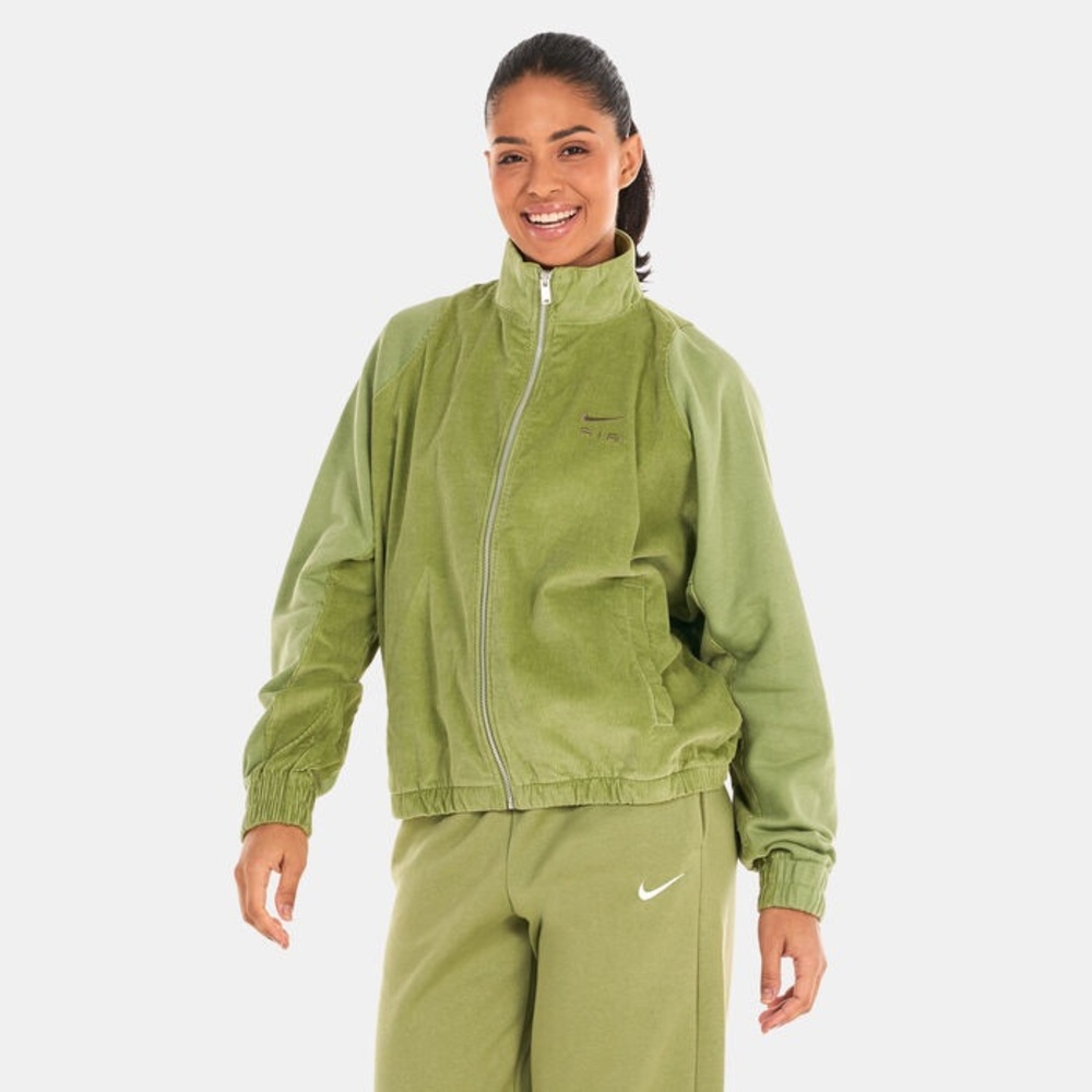 Nike Oversized Green Corduroy Jacket